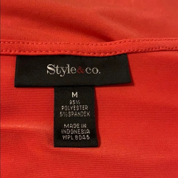 NWOT Style & Co Sleeveless Jersey Top - Picture 8 of 8